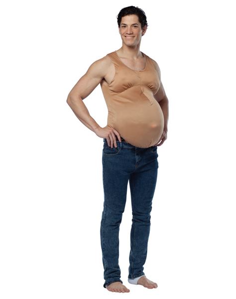 fat stomach costume